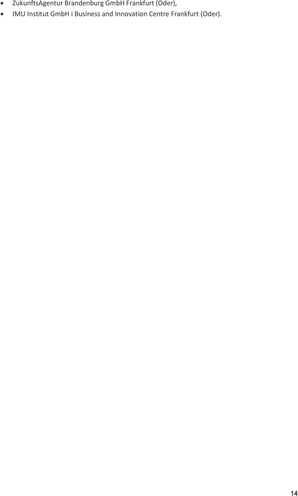 Institut GmbH i Business and