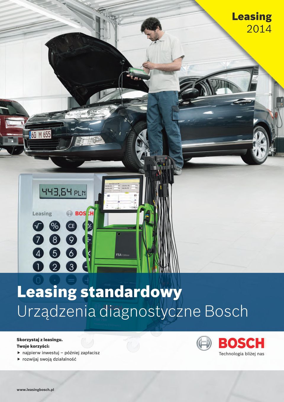 Twoje korzyści: najpierw inwestuj później