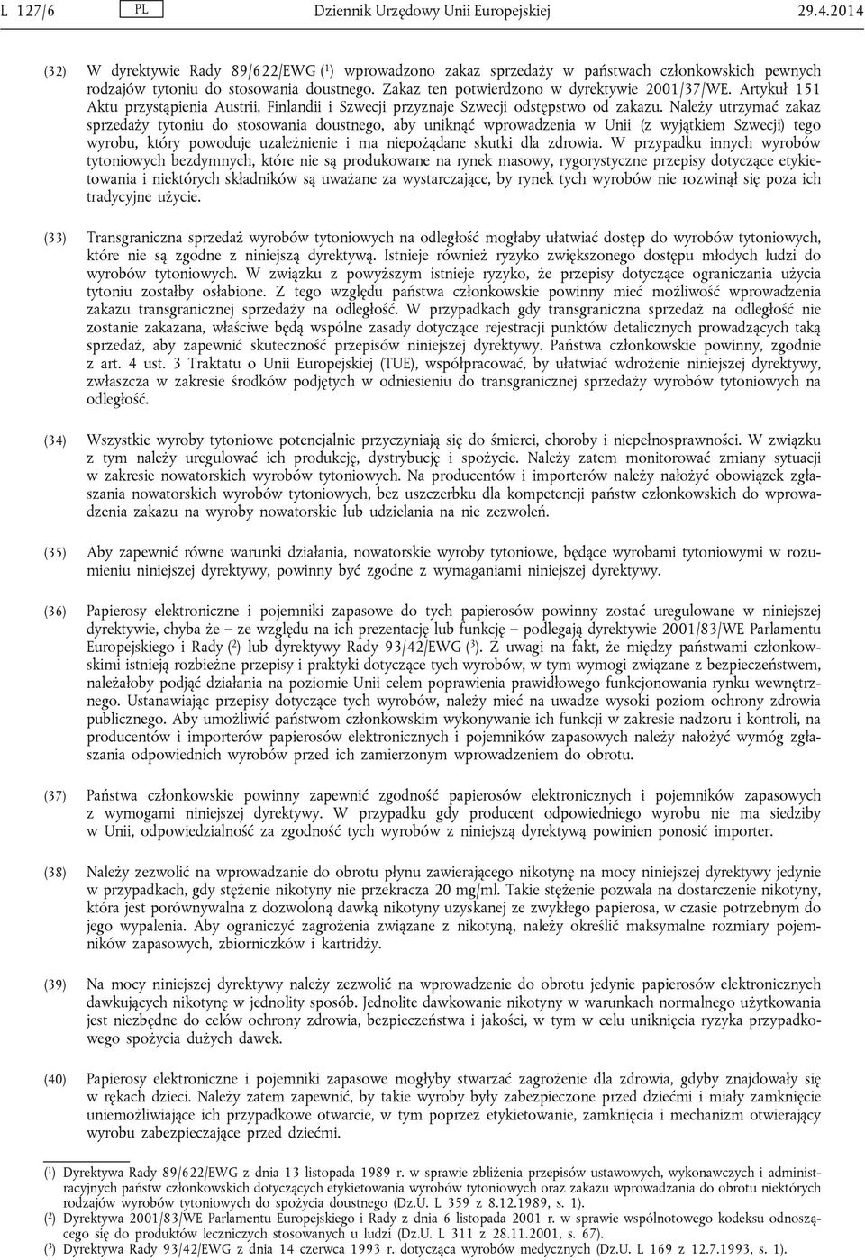 Akty ustawodawcze) DYREKTYWY - PDF Darmowe pobieranie