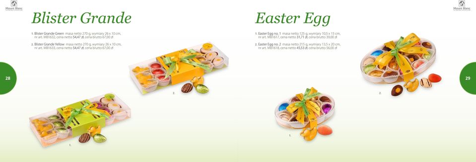 MB1633, cena netto 54,47 zł, cena brutto 67,00 zł Easter Egg Easter Egg no.