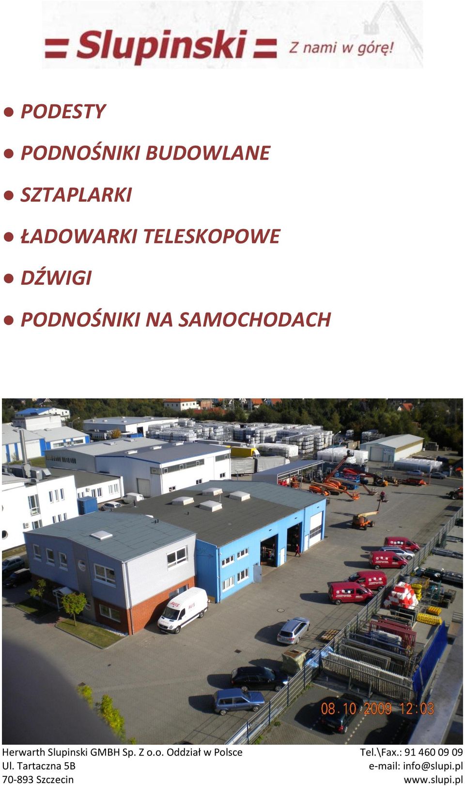 ŁADOWARKI TELESKOPOWE