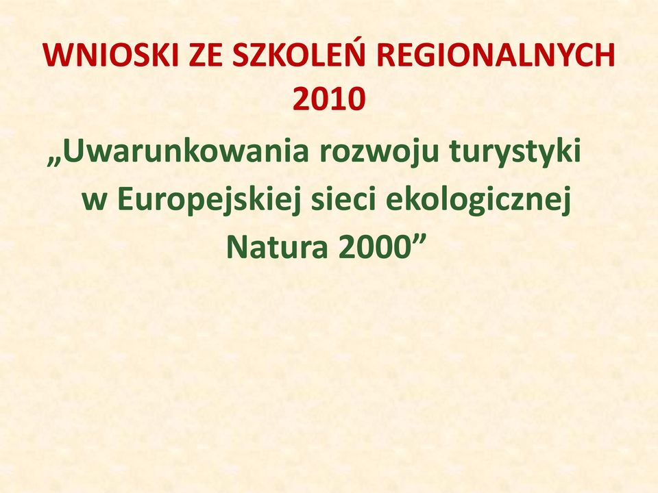 Uwarunkowania rozwoju