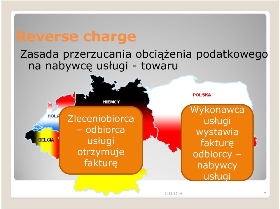 Zleceniobiorca odbiorca usługi otrzymuje fakturę