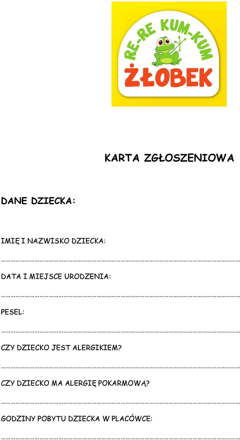 PESEL: CZY DZIECKO JEST ALERGIKIEM?