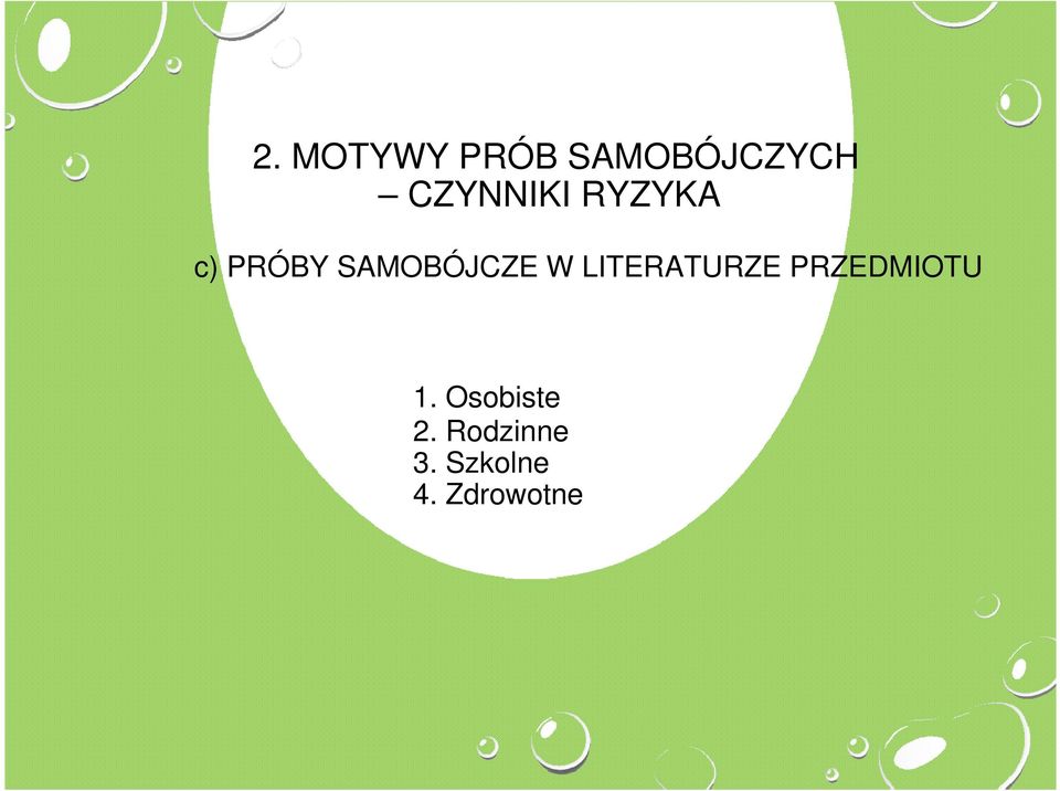 SAMOBÓJCZE W LITERATURZE