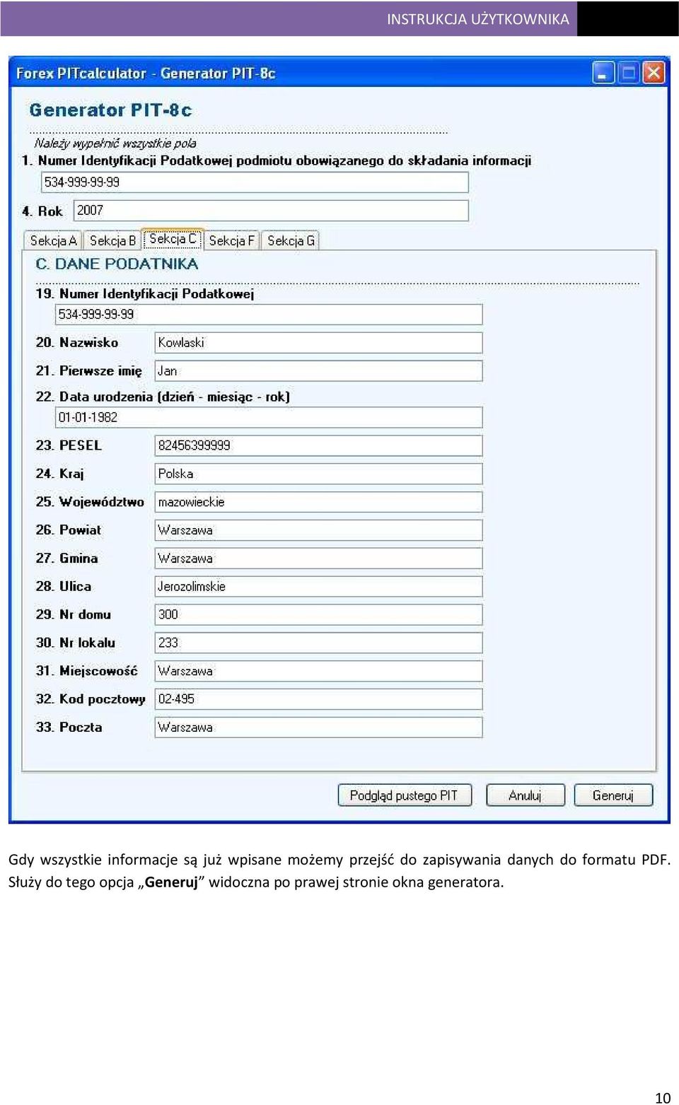 formatu PDF.