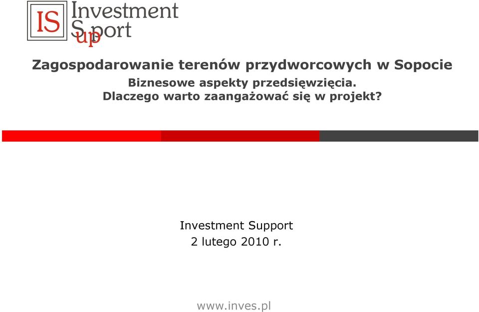 Dlaczego warto zaangażować się w projekt?