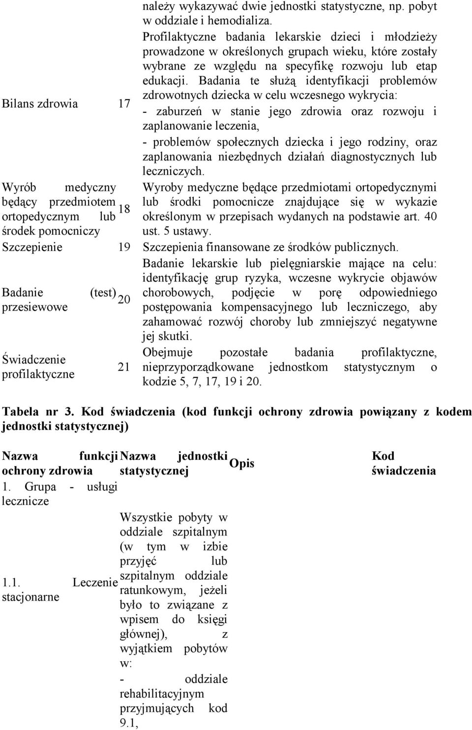 Badania te słuŝą identyfikacji problemów zdrowotnych dziecka w celu wczesnego wykrycia: - zaburzeń w stanie jego zdrowia oraz rozwoju i zaplanowanie leczenia, - problemów społecznych dziecka i jego