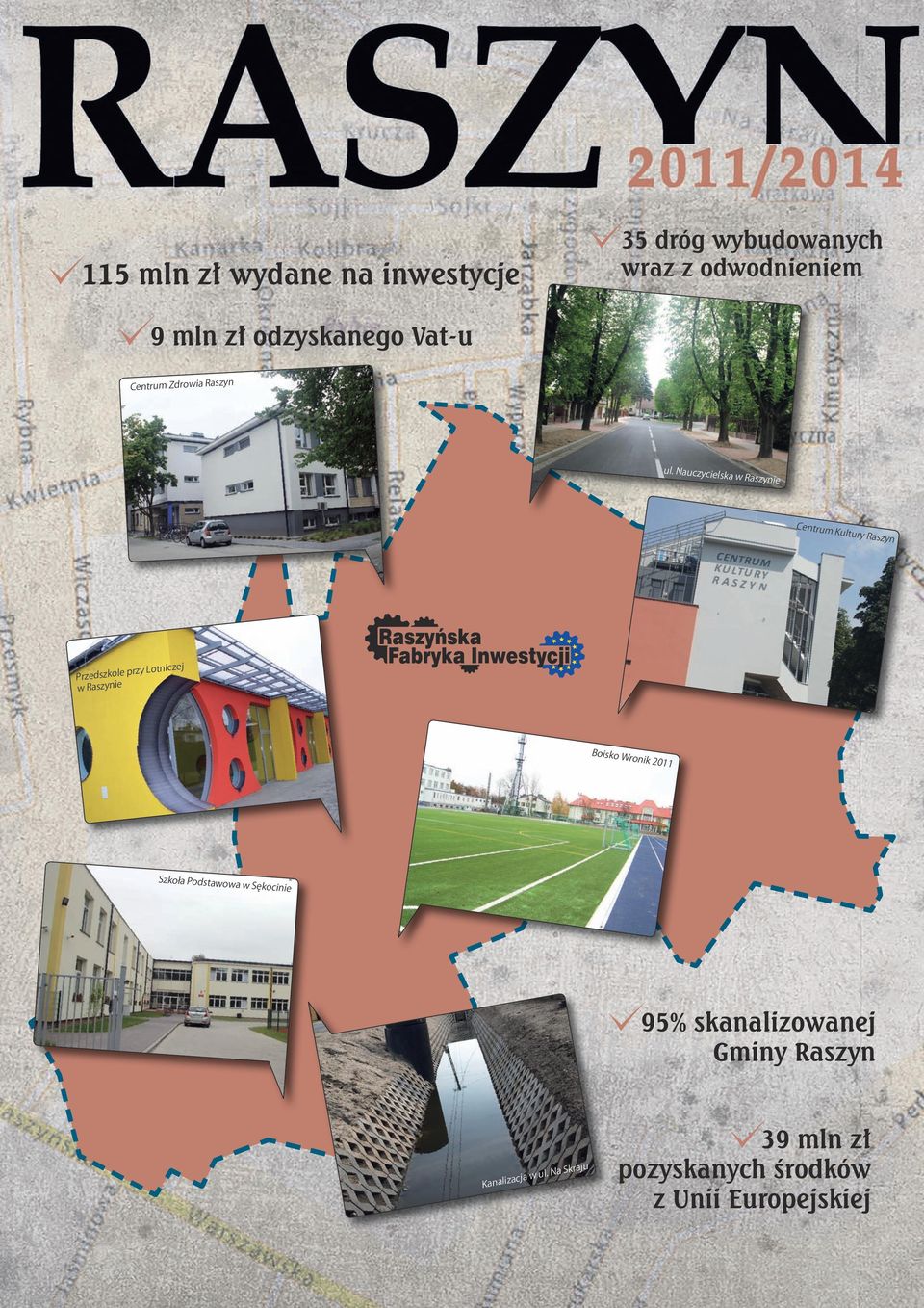 Nauczycielska w Raszynie Przedszkole przy Lotniczej w Raszynie Boisko Wronik 2011 Szkoła