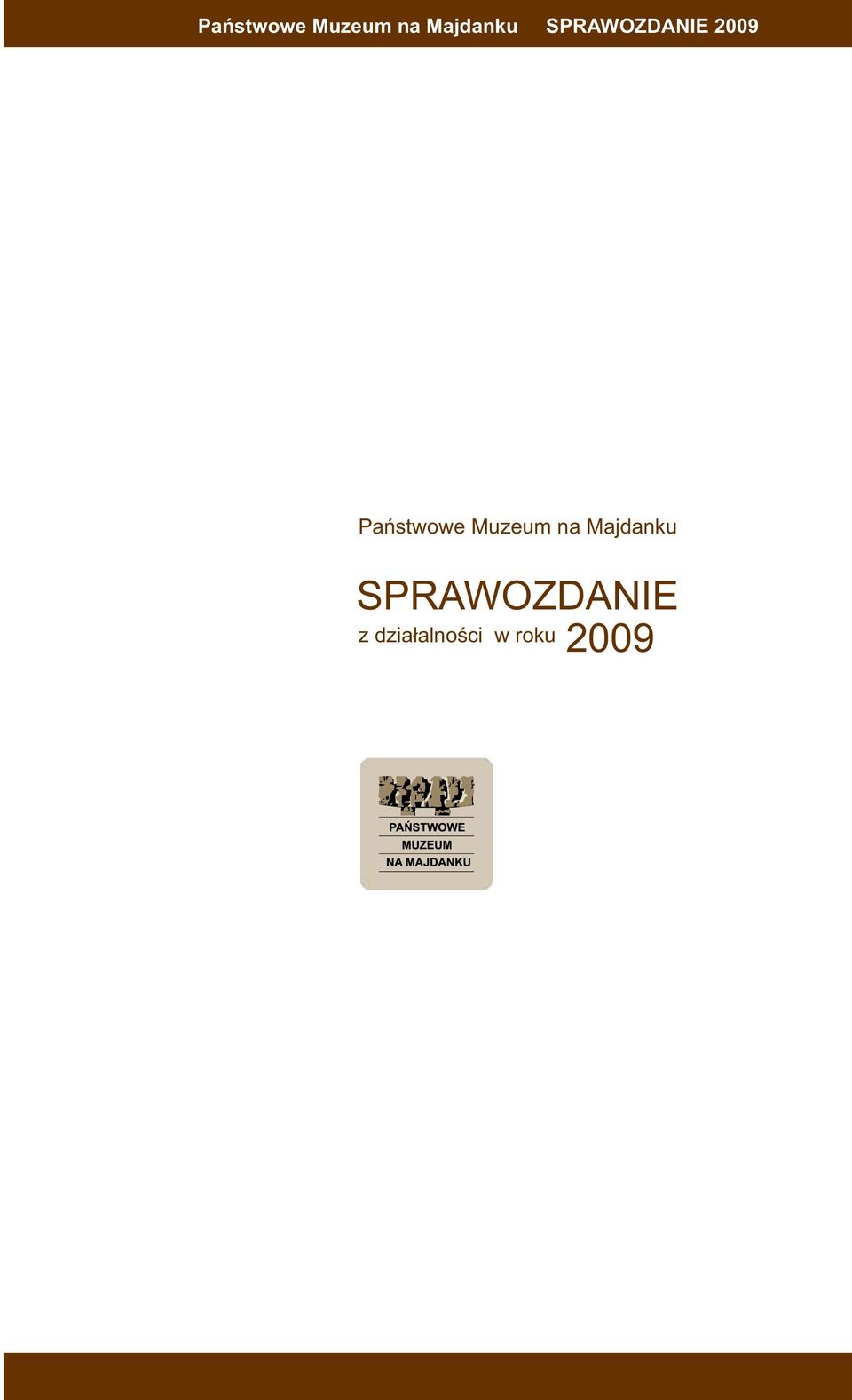 SPRAWOZDANIE z działalności