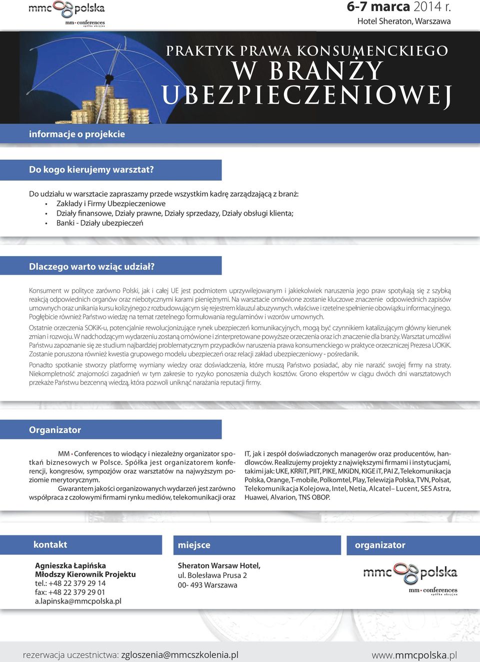 Działy ubezpieczeń Dlaczego warto wziąc udział?