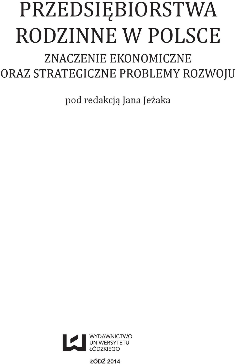 ORAZ STRATEGICZNE PROBLEMY