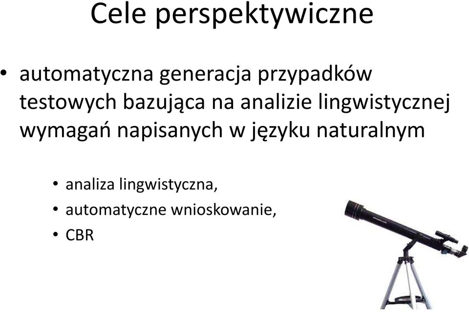 lingwistycznej wymagań napisanych w języku