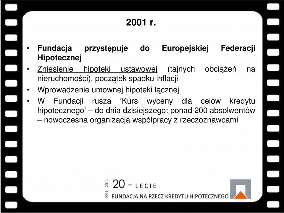 ustawowej (tajnych obciążeń na nieruchomości), początek spadku inflacji Wprowadzenie