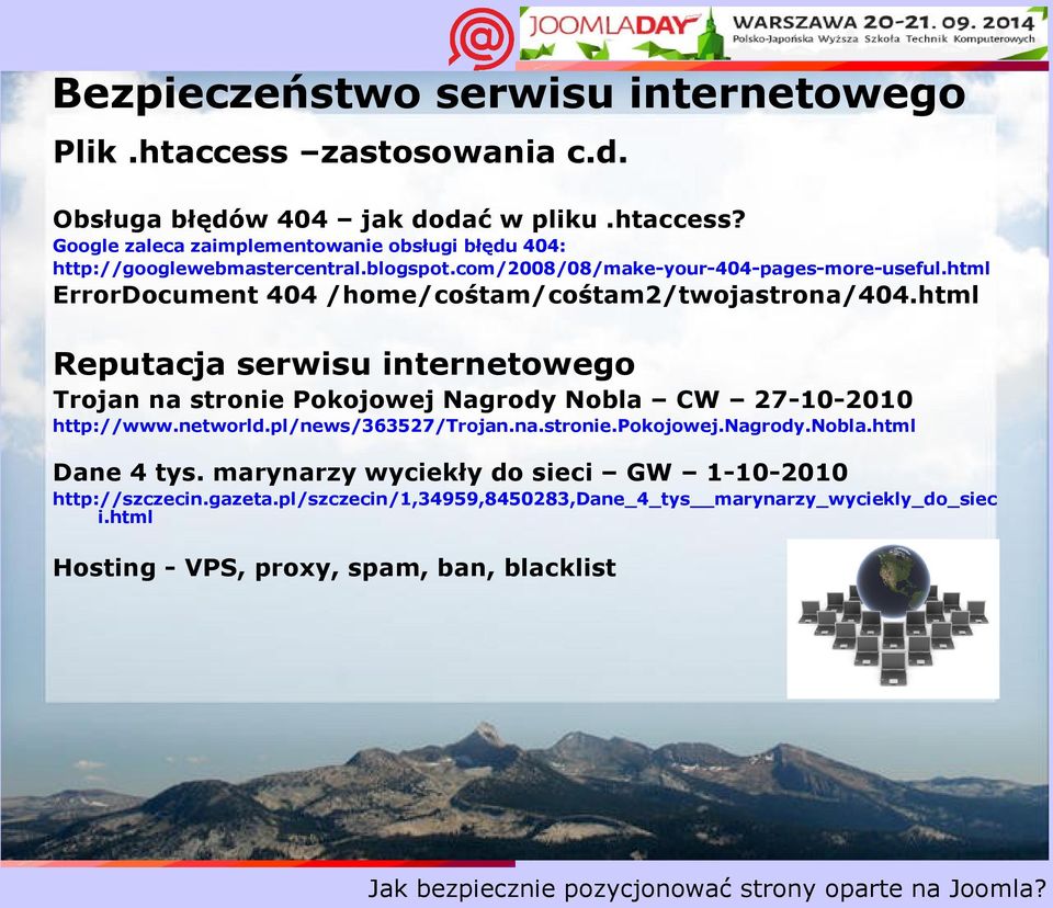 html Reputacja serwisu internetowego Trojan na stronie Pokojowej Nagrody Nobla CW 27-10-2010 http://www.networld.pl/news/363527/trojan.na.stronie.pokojowej.nagrody.