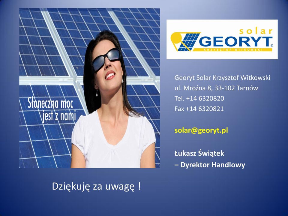 +14 6320820 Fax +14 6320821 solar@georyt.