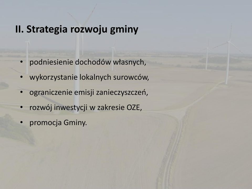 surowców, ograniczenie emisji