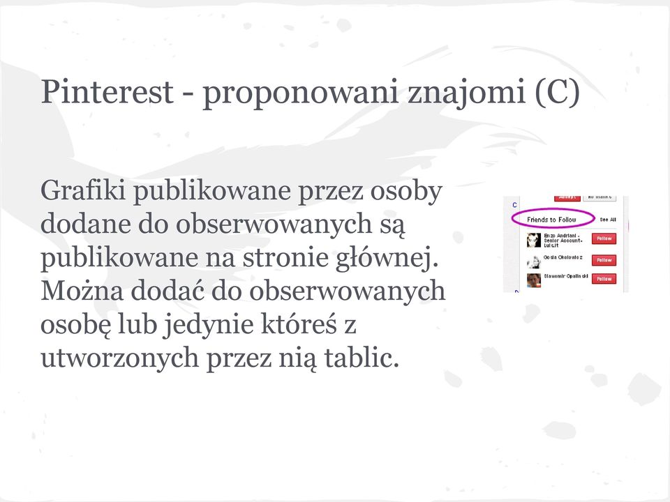 publikowane na stronie głównej.