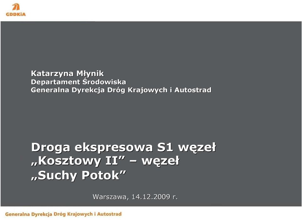 Autostrad Droga ekspresowa S1 węzew zeł