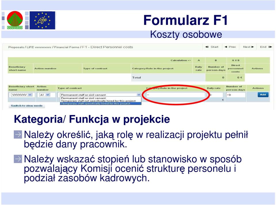 dany pracownik.