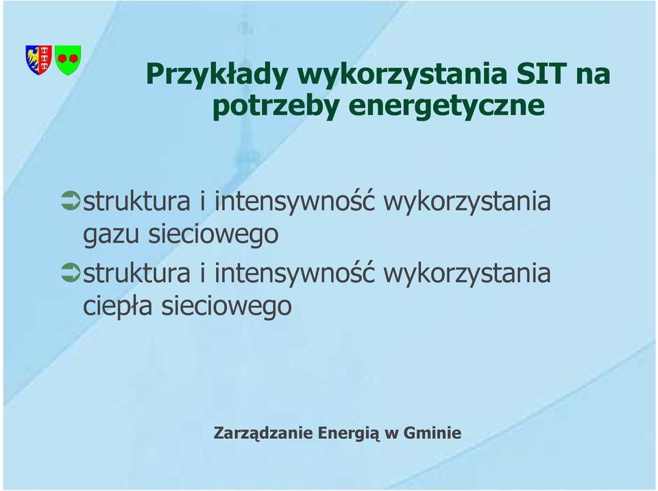 wykorzystania gazu sieciowego struktura i