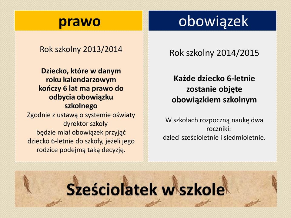 szkoły, jeżeli jego rodzice podejmą taką decyzję.