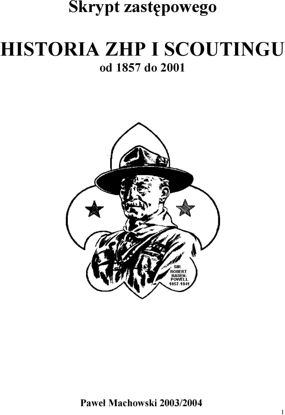 SCOUTINGU od 1857 do