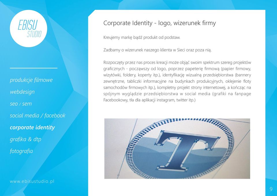 foldery, koperty itp.