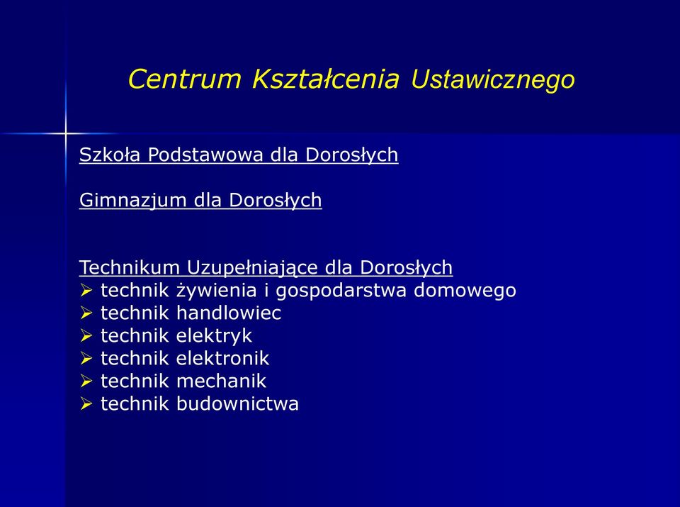 technik żywienia i gospodarstwa domowego technik handlowiec