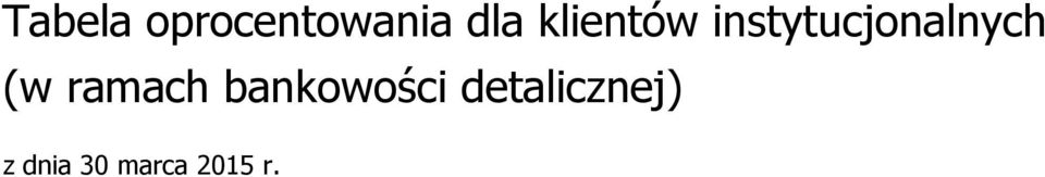 (w ramach bankowości