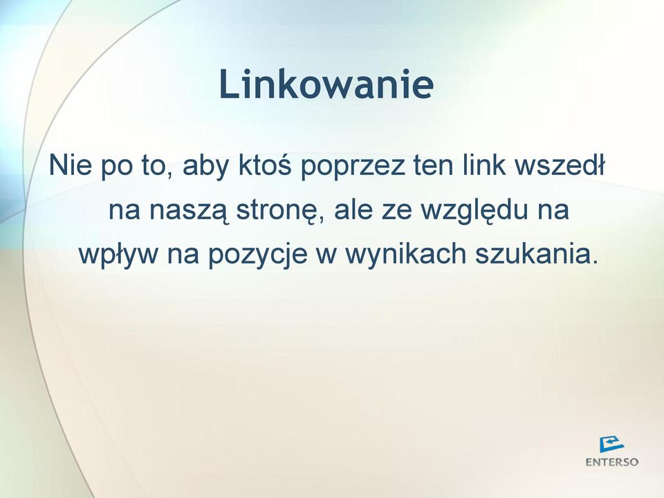 naszą stronę, ale ze względu na