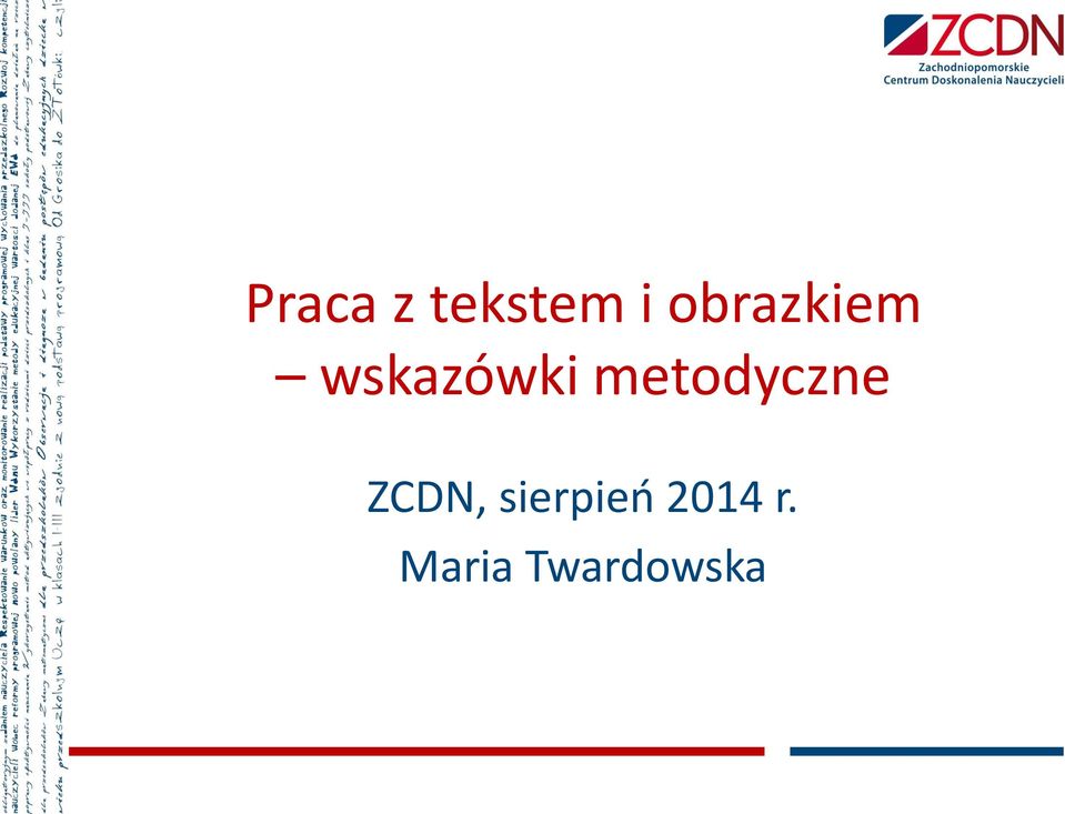 metodyczne ZCDN,