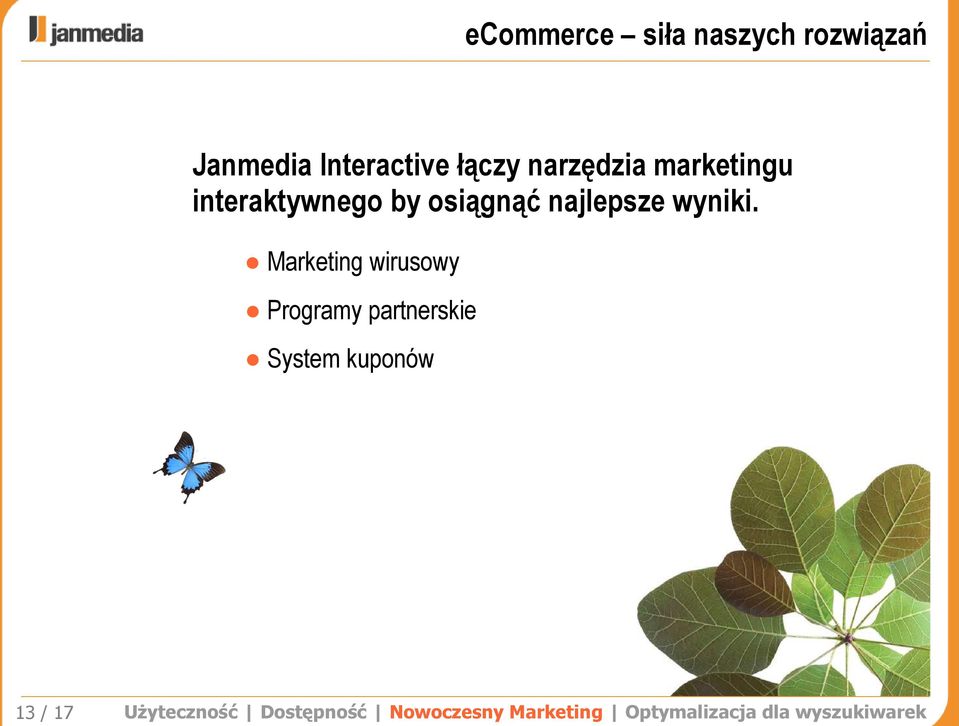 Marketing wirusowy Programy partnerskie System kuponów 13