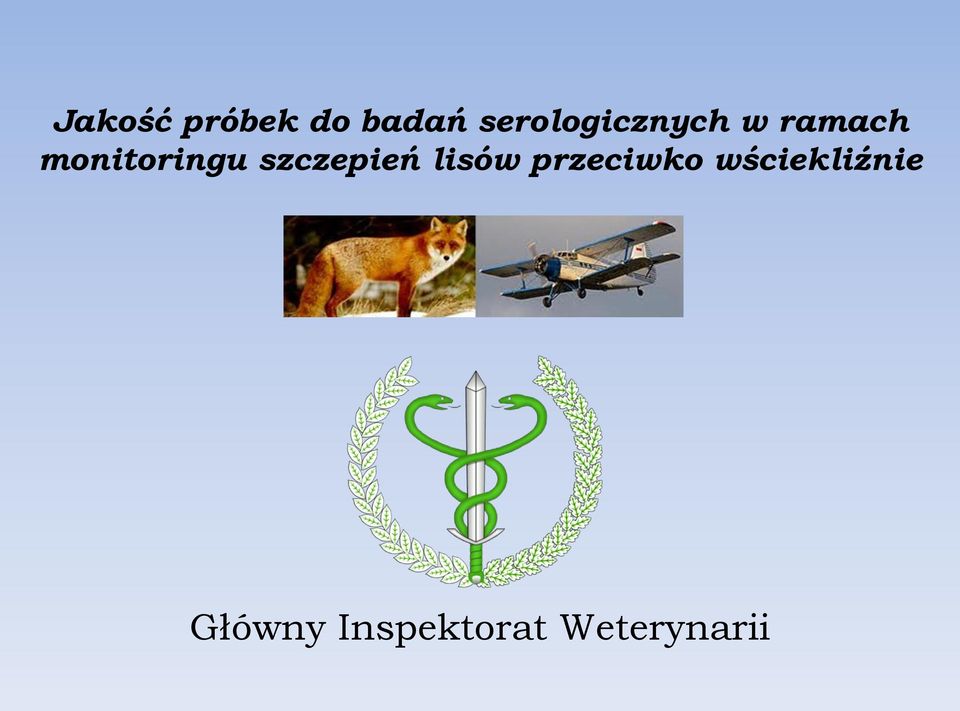 monitoringu szczepień lisów