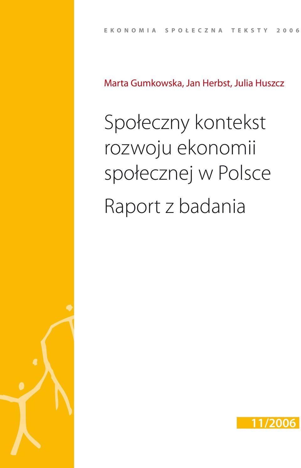 Julia Huszcz Społeczny kontekst rozwoju