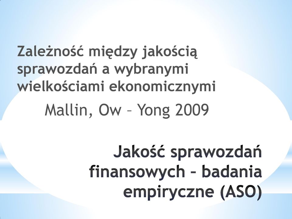 wybranymi wielkościami