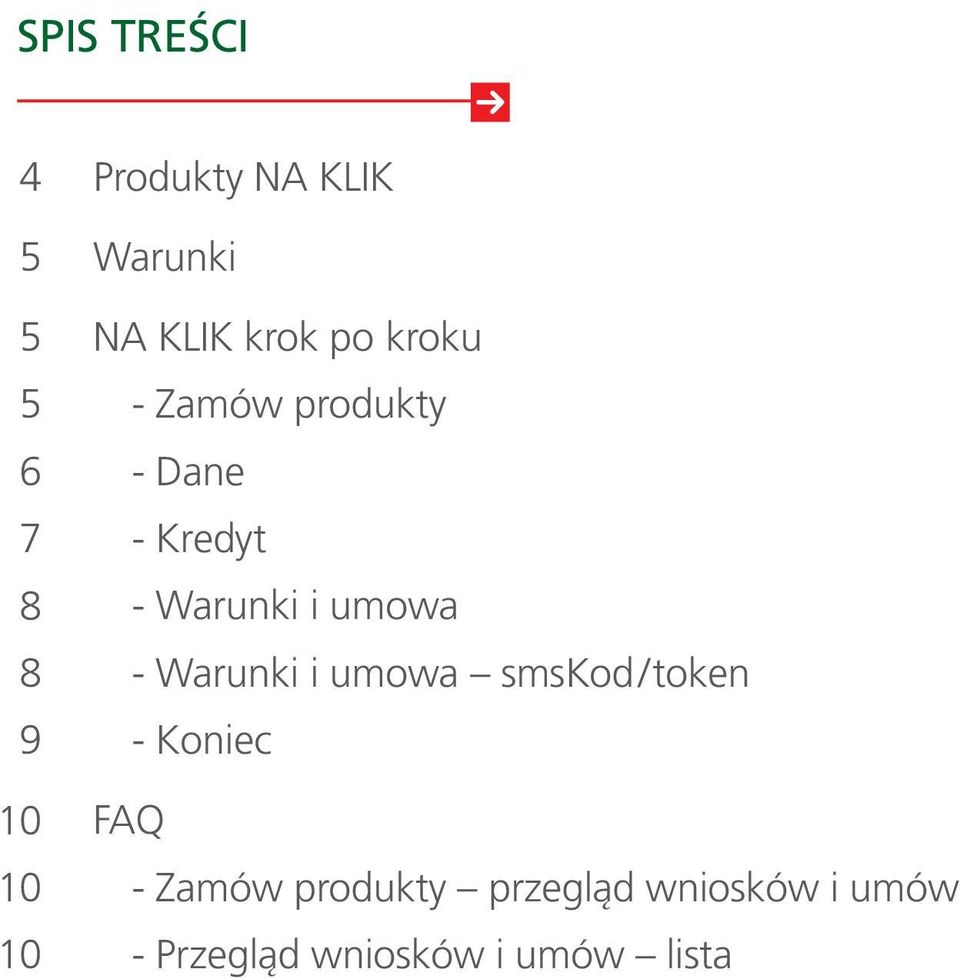 Warunki i umowa - Warunki i umowa smskod/token - Koniec FAQ -