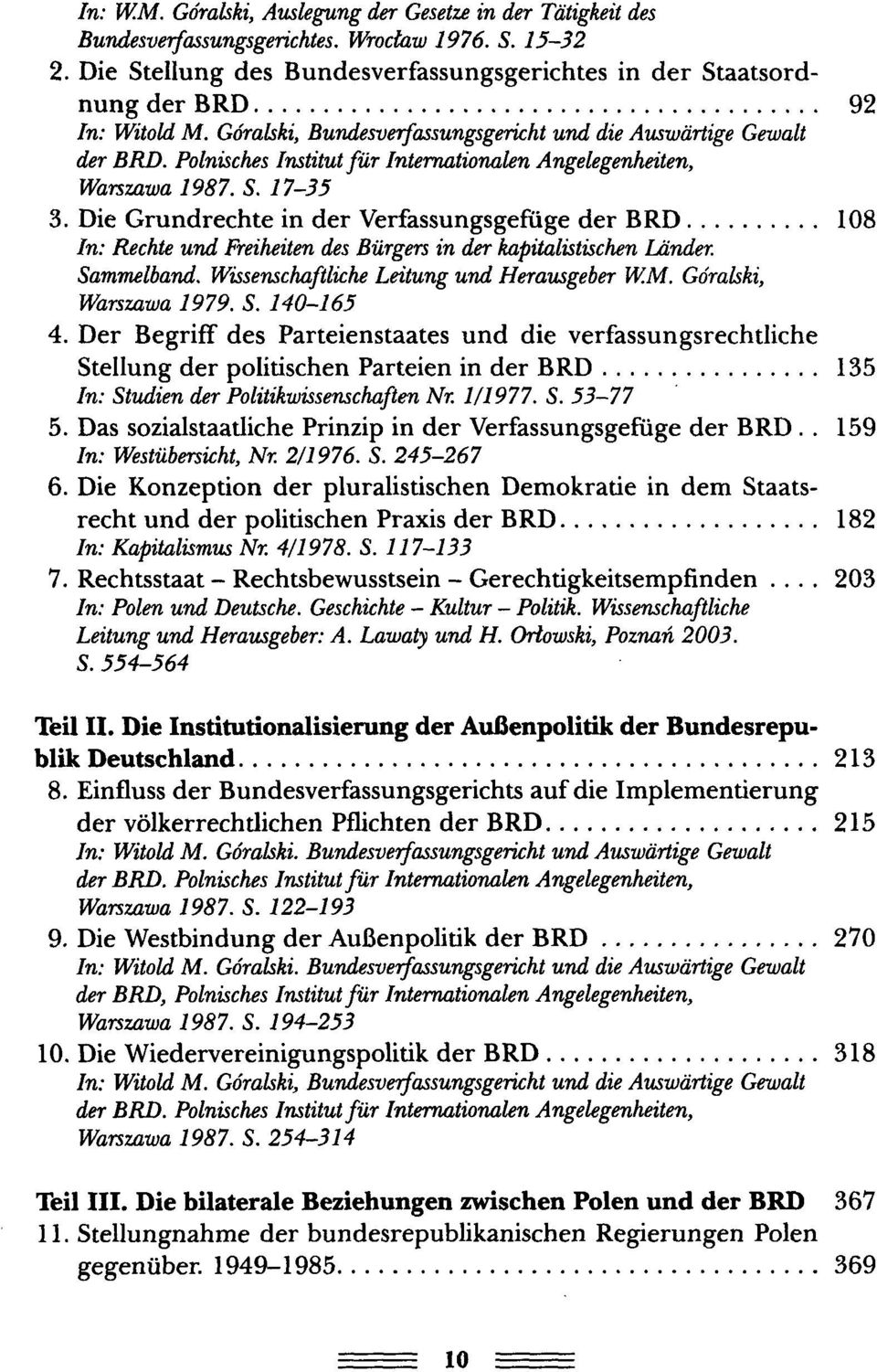 Polnisches Institutfur Internationalen Angelegenheiten, Warszawa 1987. S. 17-35 3.