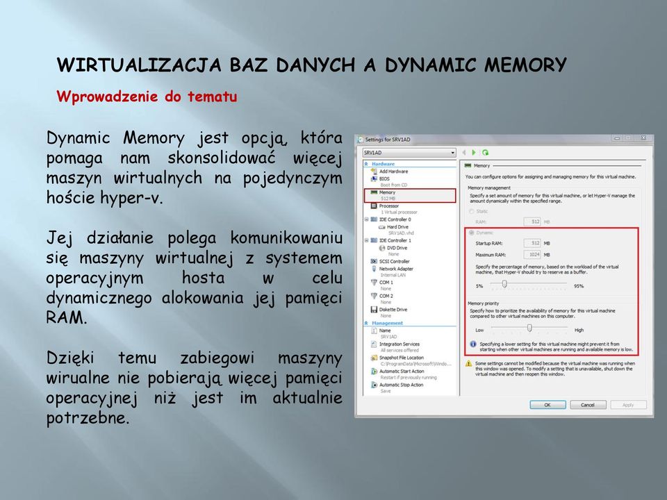 Jej działanie polega komunikowaniu się maszyny wirtualnej z systemem operacyjnym hosta w celu