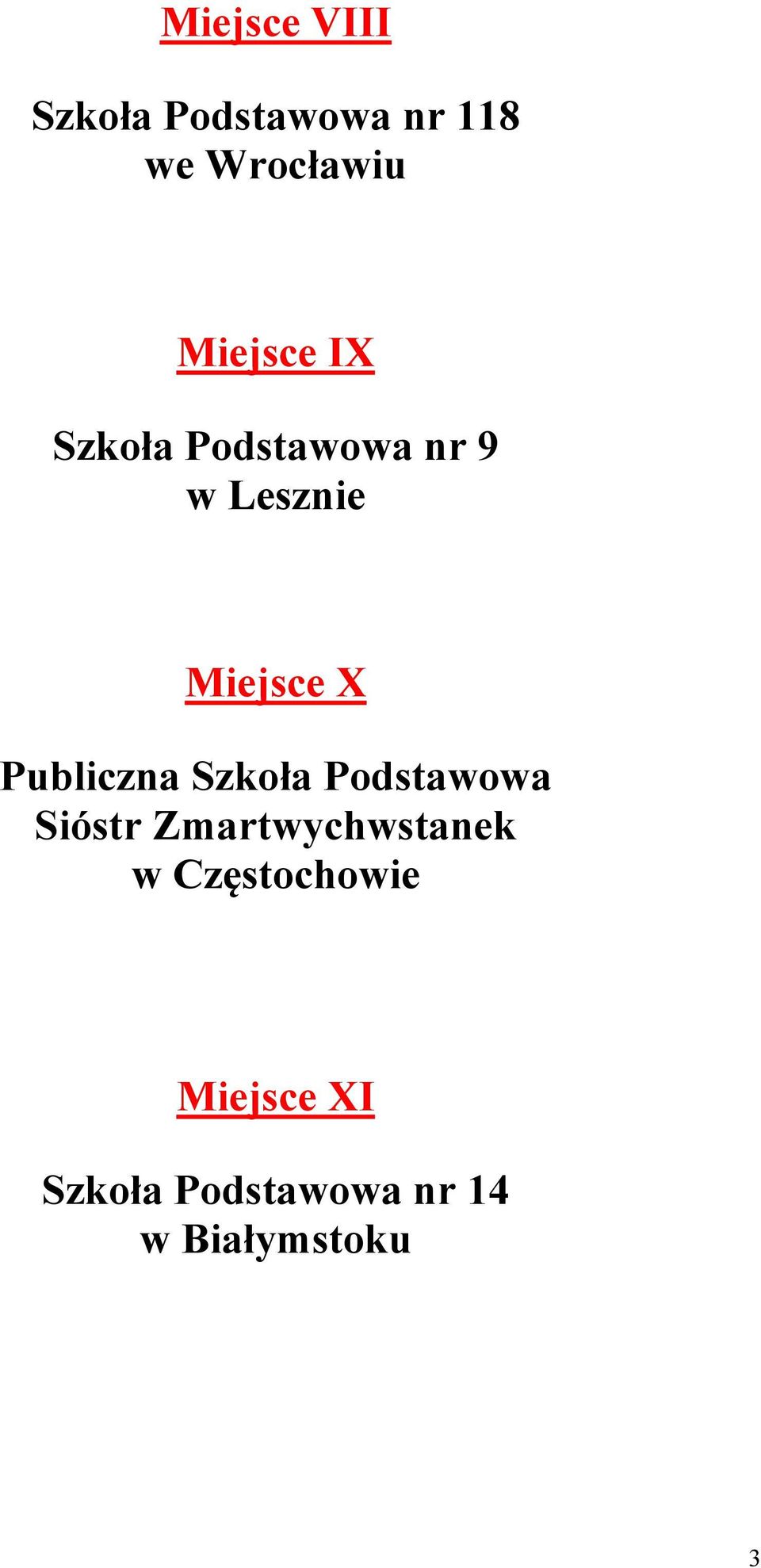 Publiczna Szkoła Podstawowa Sióstr Zmartwychwstanek w