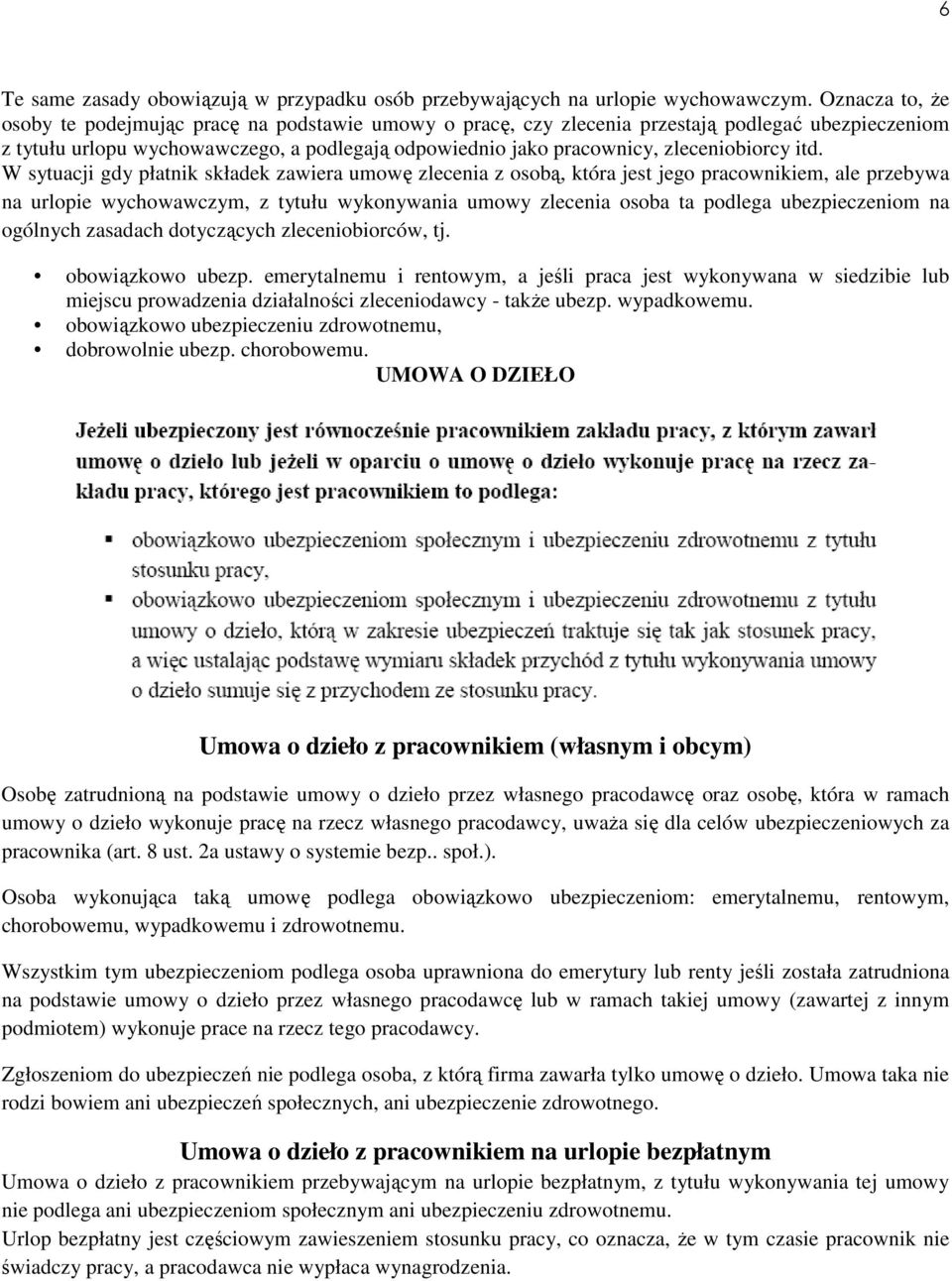 zleceniobiorcy itd.