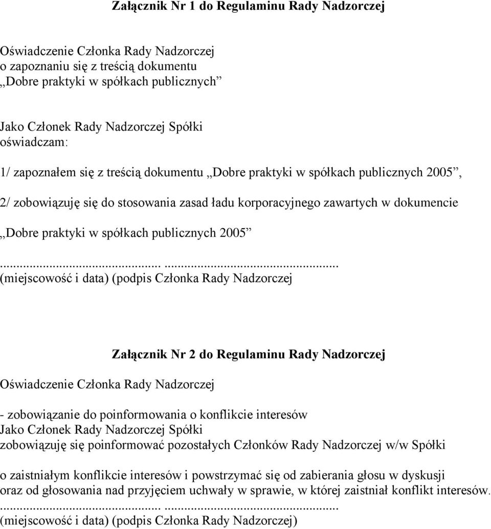 spółkach publicznych 2005.