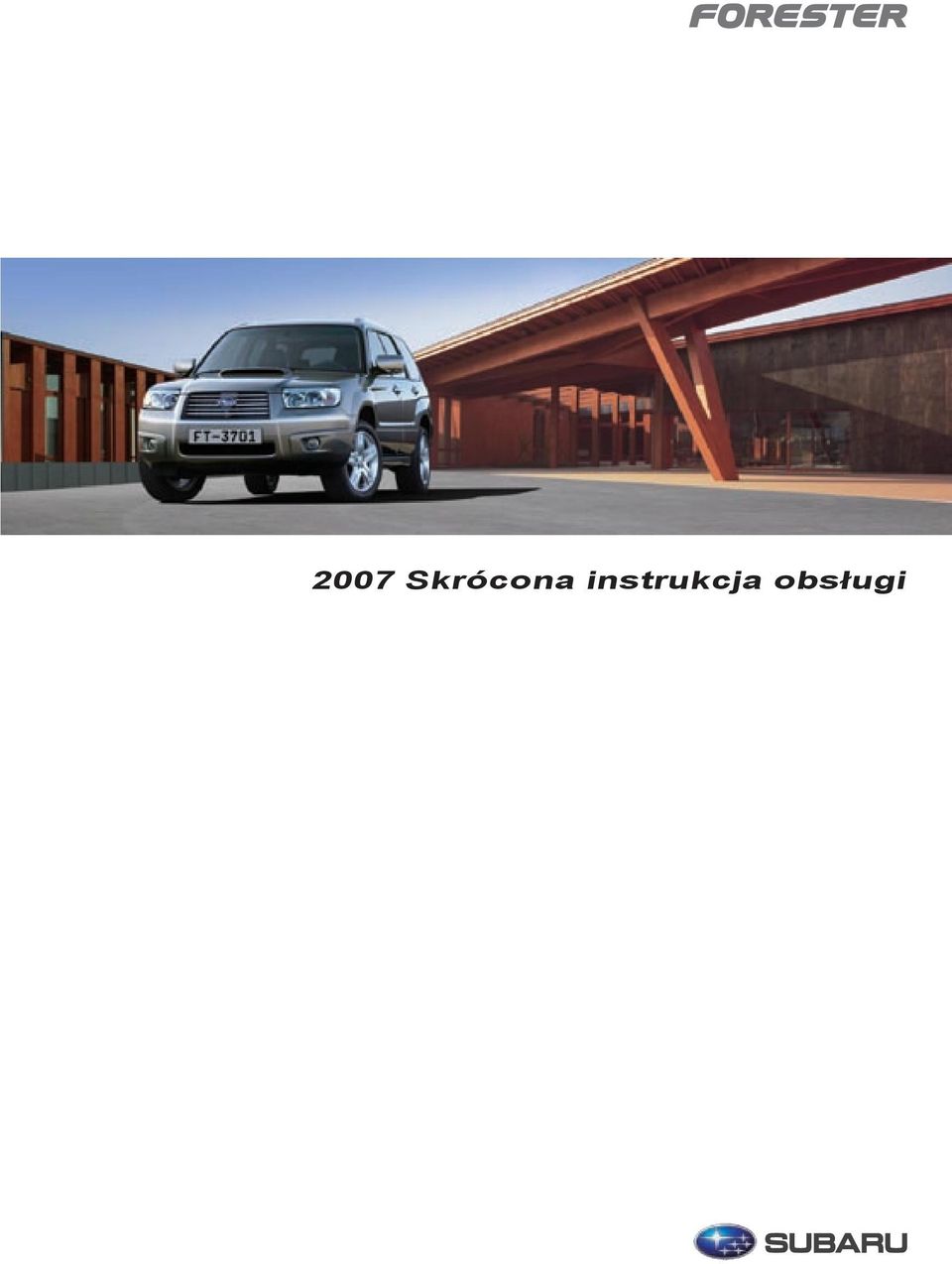 2007 Skrócona Instrukcja Obsługi - Pdf Darmowe Pobieranie