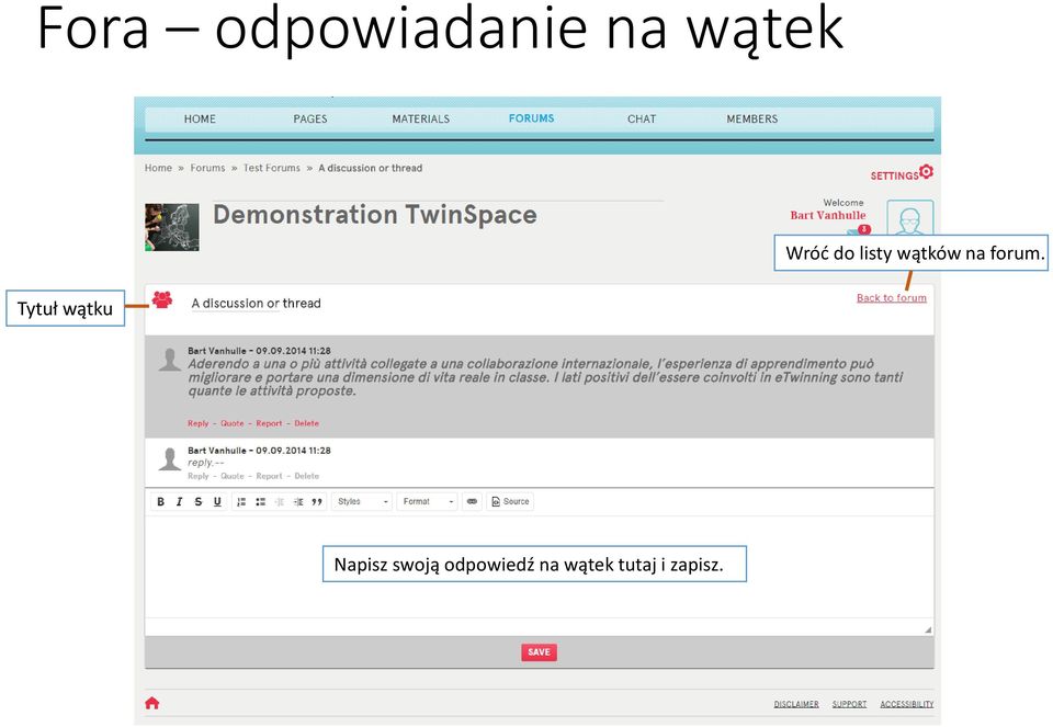 wątków na forum.