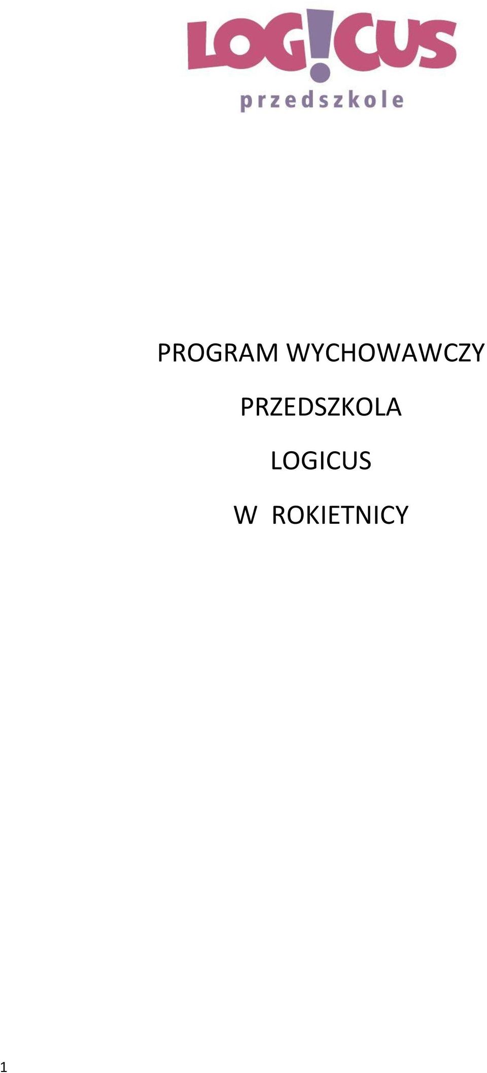 PRZEDSZKOLA