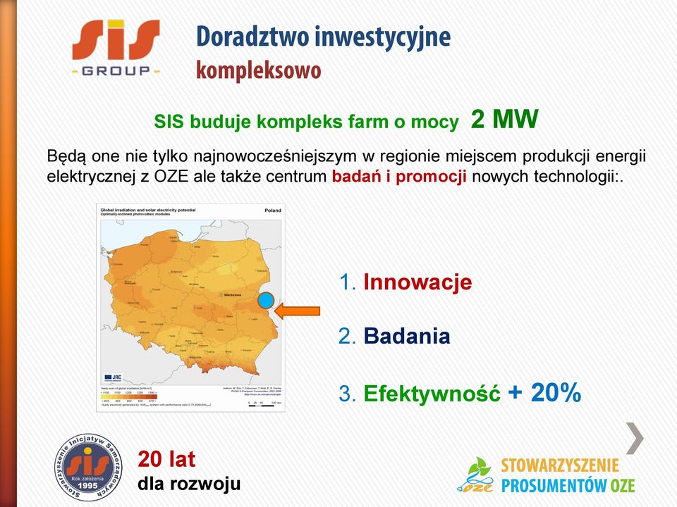 elektrycznej z OZE ale także centrum badań i promocji