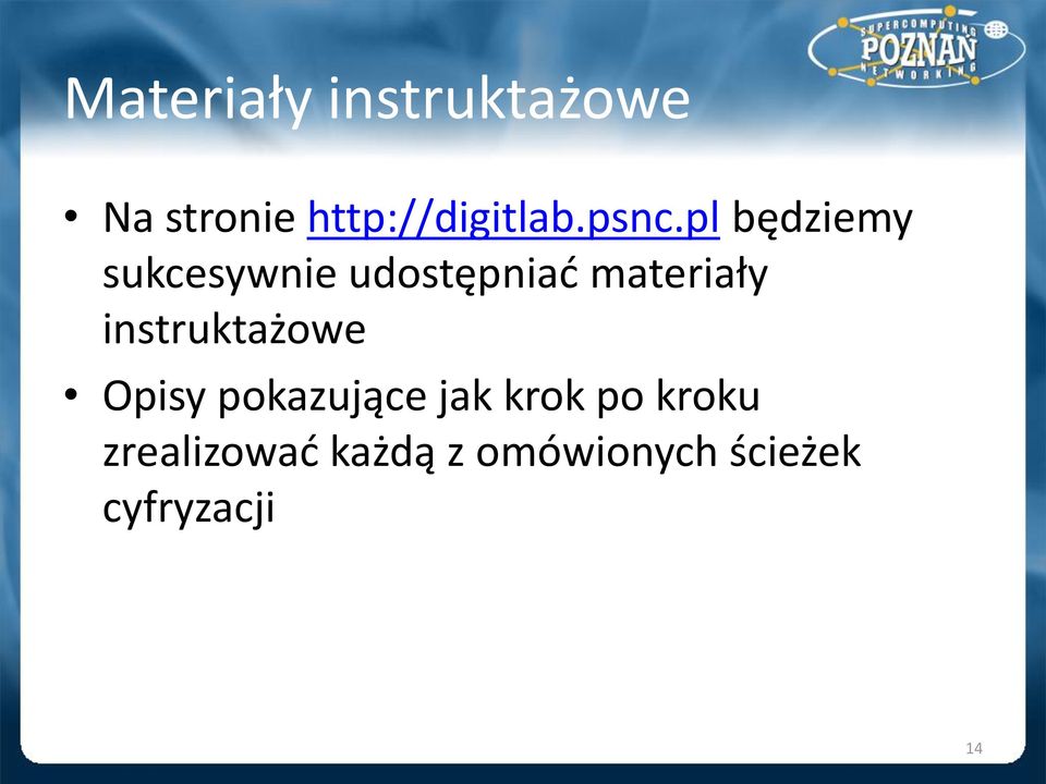 instruktażowe Opisy pokazujące jak krok po kroku