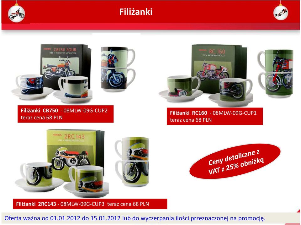 Filiżanki RC160-08MLW-09G-CUP1 teraz