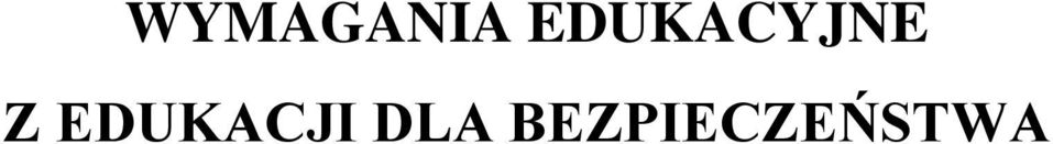 EDUKACJI DLA