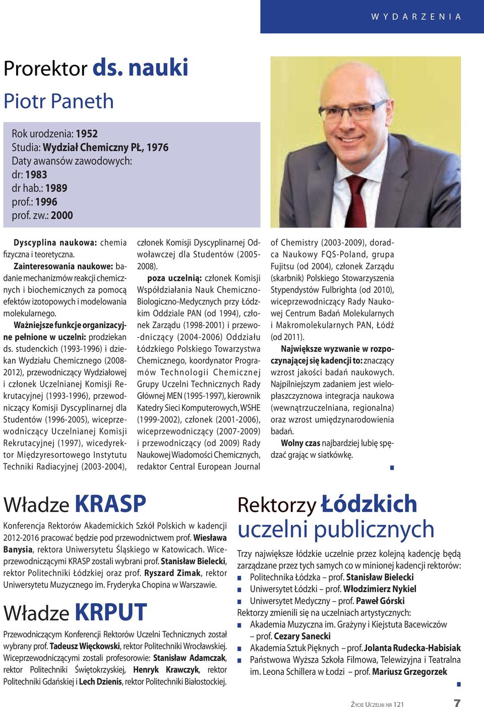 Ważiejsze fukcje orgaizacyje pełioe w uczeli: prodzieka ds.